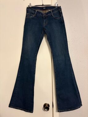 Von Dutch Dark Blue Flare Jeans